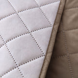 Recliner Chair Cover Couch Protector Slipcover with Elastic Straps Khaki