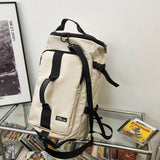 3-in-1 Sports Duffle Bag Travel Backpack Weekender Overnight Bag White