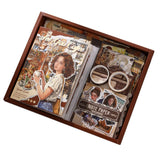 Vintage Scrapbook Kit with Journaling Supplies Bullet Junk Journal Craft Set Style 3