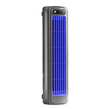 Air Conditioner Style Desktop Cooling Fan with Digital Screen for Room Office Grey