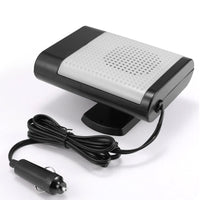 12V Car Electric Heater Cigarette Lighter Powered Heating Fan Defogger Defroster Demister Grey