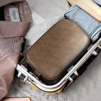 Travel Toiletry Bag Makeup Organizer with Handle Water Resistant Cosmetic Bag Camel