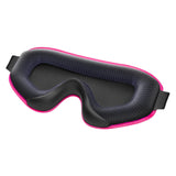 3D Sleeping Eye Mask Breathable Light Blocking Night Mask Rose Red