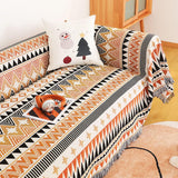 Aztec Style Throw Blanket Bohemian Sofa Blanket Cover for Couch Chair Bed Home Outdoor Beach Travel Style 4