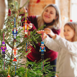 3D Wooden Wind Chime Craft Kit for DIY Wind Chimes Decorative Ornament Nutcracker Style