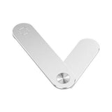 Portable PC Laptop Phone Holder Foldable Screens Expansion Mobile Side Mount Silver