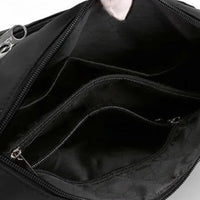 Women Shoulder Handbag Multi-Pocket Crossbody Purse Fashion Satchel Black