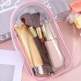 Transparent Carrier Bag Set for 15/17cm Labubu Doll Storage Case Pink