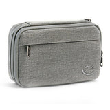 Portable Cord Organizer Travel Electronic Organizer Case for USB Cable Chargers Grey