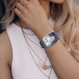 Adjustable Braided Loop Nylon Strap Compatible with Apple Watch Style 5