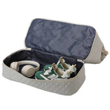 2Pcs Travel Bag Set Duffel Bag with Toiletry Bag White