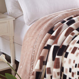 Soft Queen Size Blanket Double-Sided Winter Warm Quilt Throw Blanket Style 1