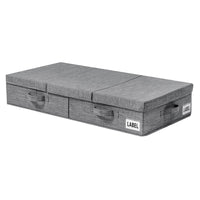 Underbed Storage Containers Bin with Lids Storage Organizer Box with Handle for Clothes Blankets Style 2