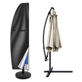 Outdoor Umbrella Cover Waterproof for 11 to 13 Feet Umbrella Offset Umbrella & Parasol