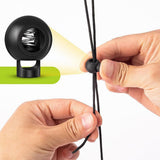 2Pcs Garage Parking Aid Tennis Balls – Adjustable String Vehicle Stopper for Safe and Precise Parking
