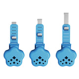 Toilet Tank Cleaning Tablet Holder Adjustable Silicone Metal Hanging Blue