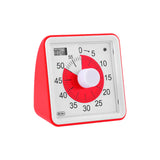 60-Minute Visual Timer Countdown Timer Time Management Tool for Sports Studying Red