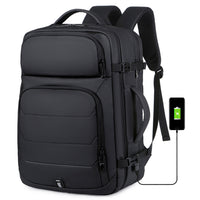 Large Capacity Expandable Business Luggage Backpack Water-repellent Travel Bag Laptop Bag