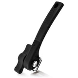 Smooth Edge Can Opener Manual Stainless Steel Secure Cut Lid Side Black