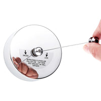 9FT Stainless Steel Retractable Clothesline – Indoor Bathroom Drying