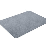 Anti-Slip Office Chair Mat Floor Protector Light Grey