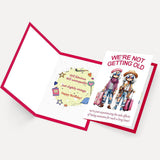 Cartoon Encouragement Card with Envelope Cute for Friends