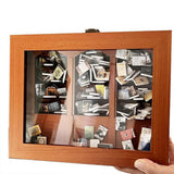 Sensory Bookshelf with 200Pcs Miniature Books Desk Ornament Room Office Decor