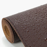 PU Leather Desk Mat Protector Non-Slip Mouse Mat Water Resistant Desk Blotter Pad for Office and Home Brown