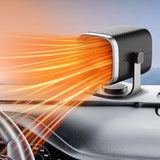 12V 100W / 24V 150W Portable Electric Car Warmer Heating Fan Defogger Defroster Demister