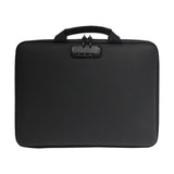 Fire-Resistant Hard Case File Organizer with Lock and Multi-Pocket Accordion Folder