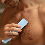 3-in-1 Electric Shaver & Nose Hair Trimmer for Face & Body Blue
