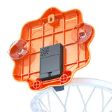 Adjustable Indoor Basketball Hoop Mini Basketball Set Yellow