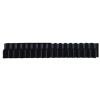 20-Tool Wrench Organizer Detachable Wrench Holder Rack Set for Tool Box Tool Drawer Storage Black