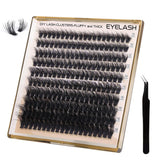 Lash Clusters With Spikes Wispy Cluster Eyelash Extensions Fluffy Anime Eyelashes