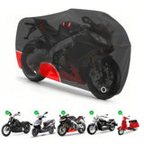 Motorcycle Cover Waterproof Outdoor Storage with Lock-Holes