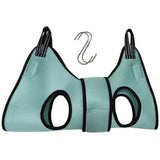 Small Pet Grooming Hammock Dog Cat Hanging Sling for Bathing Trimming Nailcare Green
