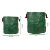 Heavy Duty Outdoor Leaf Collection Bag Foldable Yard Tarp