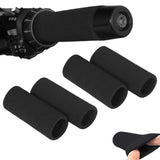 4 PCS Motorcycle Anti Vibration Handle Bar Foam Comfort Slip Over Grips for Motorcycle Scooter