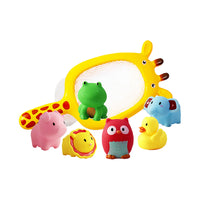Baby Bath Toys Bathtub Toys with Fishing Net Floating Squirting Toys
