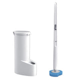 Toilet Brush Set with 16 Replaceable Heads for Bathroom Cleaning