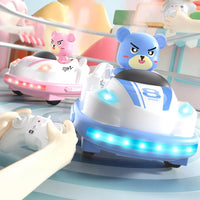 2Pcs Set Remote Control Toy Cars RC Ejecting Bumper Car for Kids Christmas Birthday Present Toys