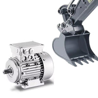 2.4GHz Remote Control Excavator RC Construction Car Toy with Light and Music White
