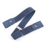4Pcs Buckle-free Stretch Elastic Belt Invisible No Bulge Hassle For Jean Men Women