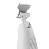 Cordless Pet Paw Trimmer with LED Light Dual-Speed Electric Grooming Tool for Dogs Cats White