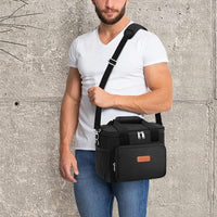 Insulated Lunch Tote Cooling Lunch Box Bag for Home Office Picnic