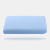 Summer Cooling Pillow Cases for Hot Sleeper Soft Breathable Absorbs Heat Solid Pillowcase Blue