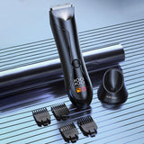 Electric Hair Trimmer for Men LED Display Body Hair Shaver