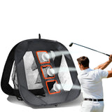 Portable Golf Chipping Practice Net Accuracy Trainer for Indoor Outdoor