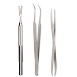 12 in 1 Stainless Steel Tick Removal Tool Kit for Dogs Cats