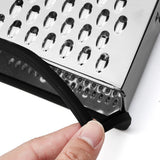 Cheese Grater With Container Box Grater Stainless Steel Graters for Kitchen